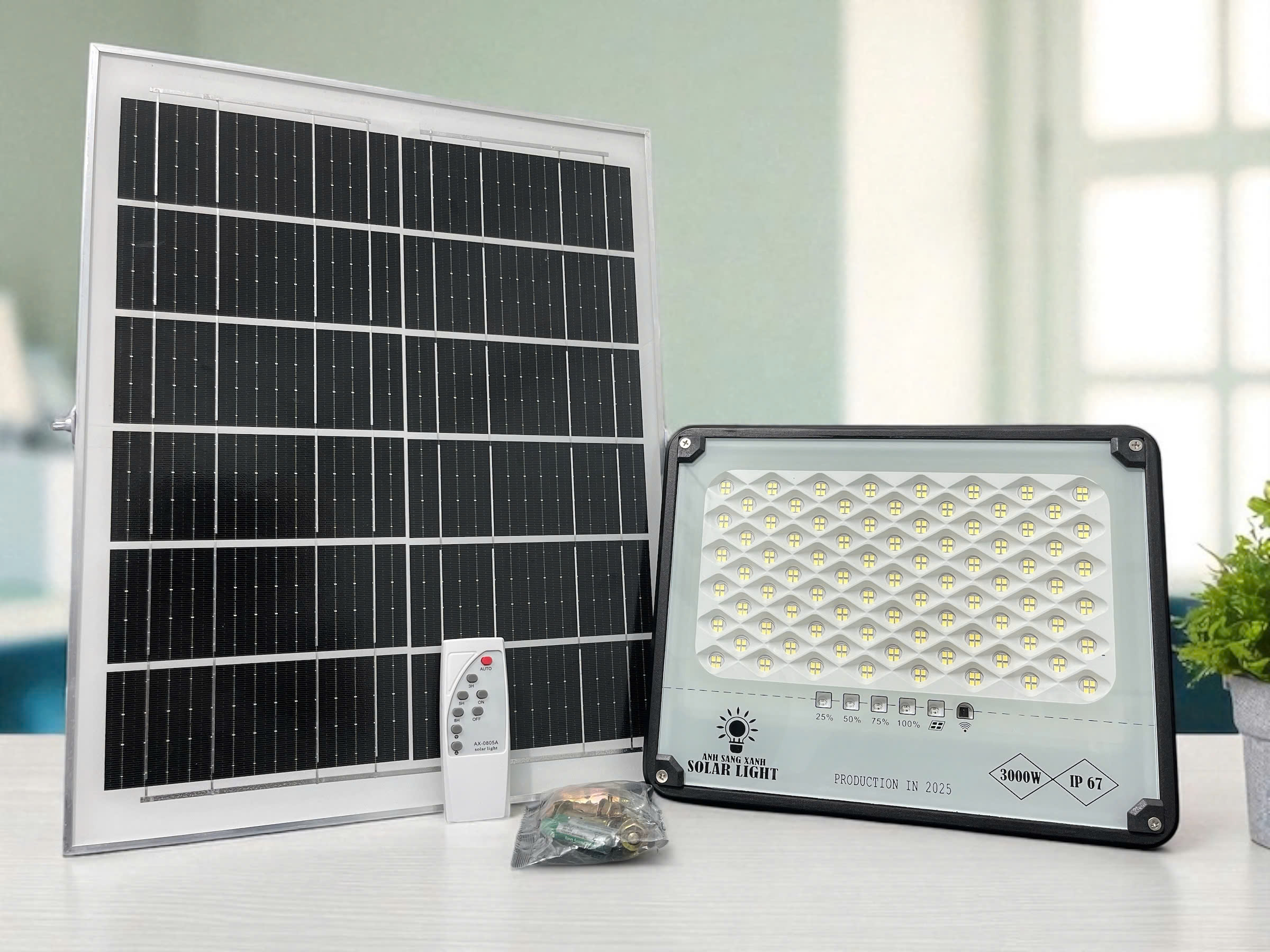 ĐÈN LED NĂNG LƯỢNG MẶT TRỜI 332 CHIP LED SMD 5730